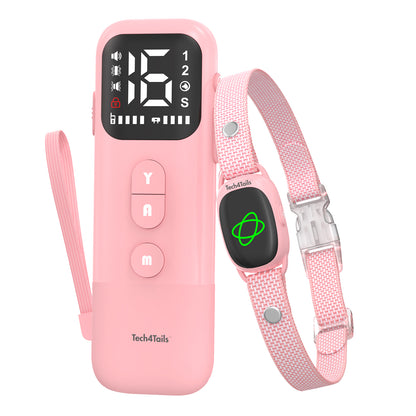 2-in-1 Anti Bark Collar & Remote Training (No Shock)