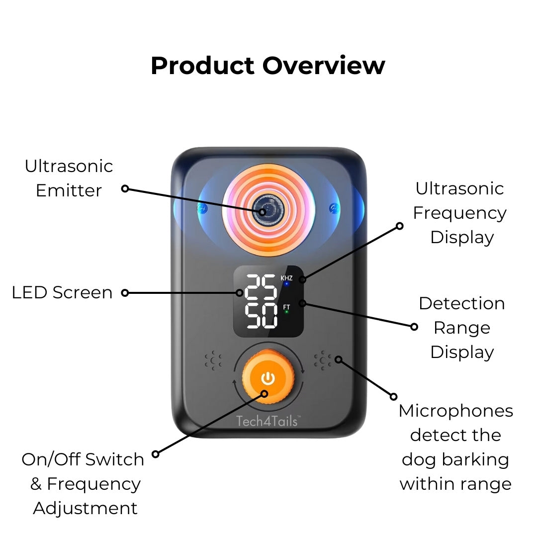 Ultrasonic Dog Bark Control Device