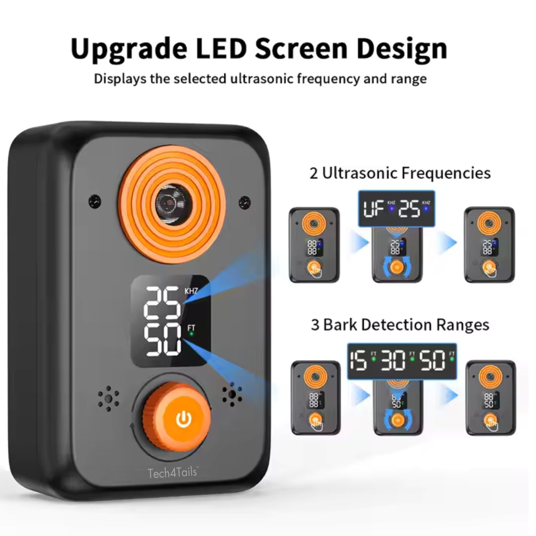 Ultrasonic Dog Bark Control Device