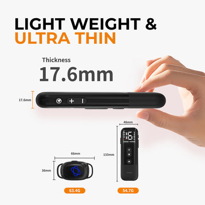 2-in-1 Anti Bark Collar & Remote Training (No Shock)